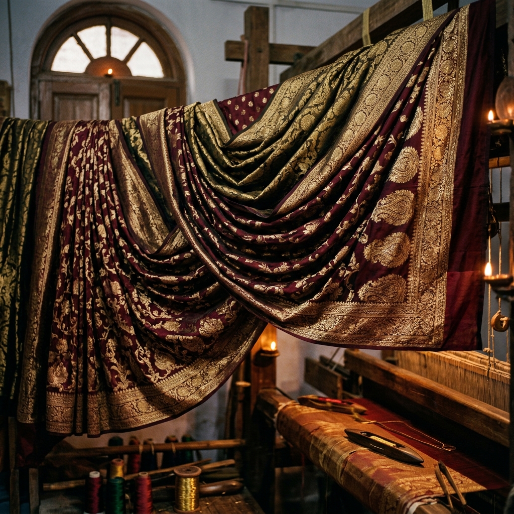 Premium Banarasi Weaving Loom