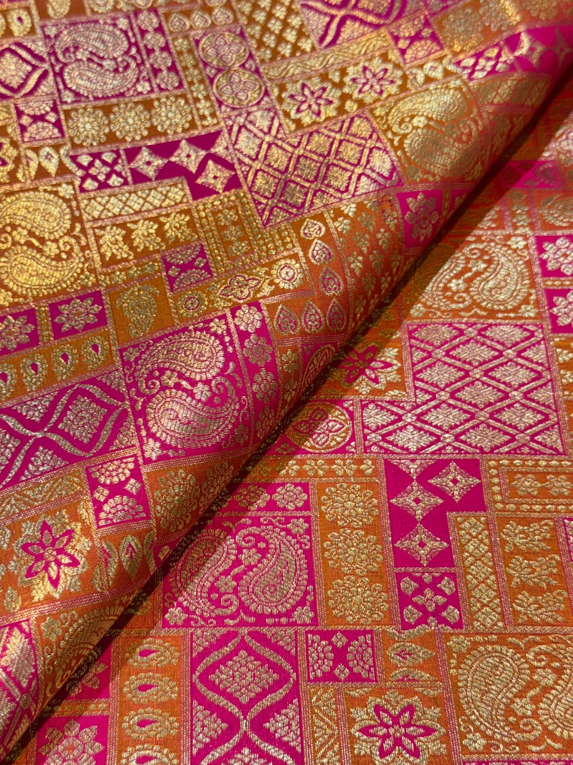 Traditional Gold Zari Threading